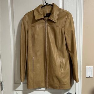 Gorgeous Danier Tan Leather Jacket